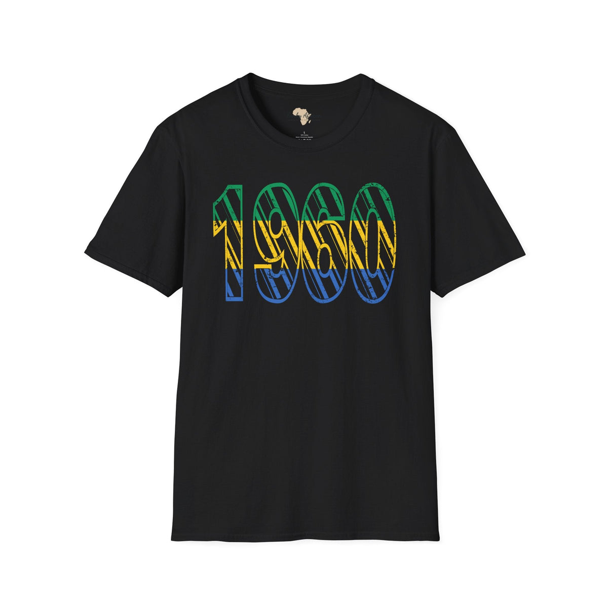 Gabon year unisex softstyle tee Funky African