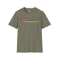 Mozambique text unisex softstyle tee