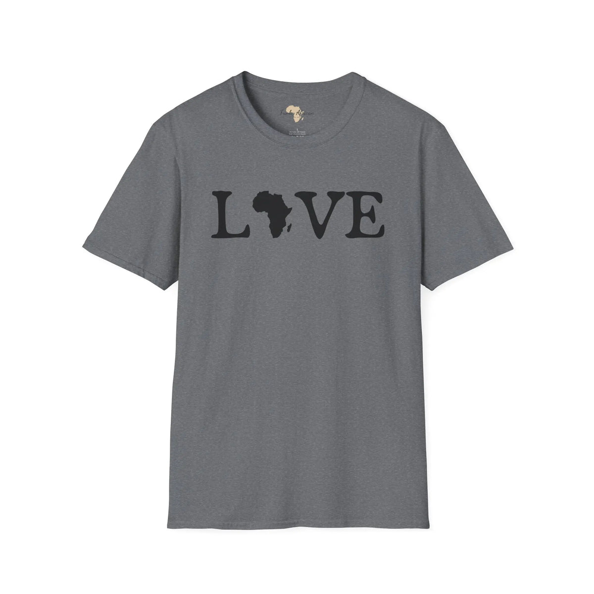 One love unisex softstyle tee Funky African