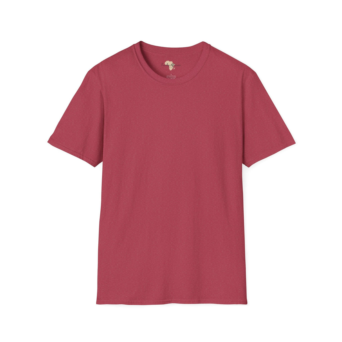 Blank unisex softstyle tee Funky African