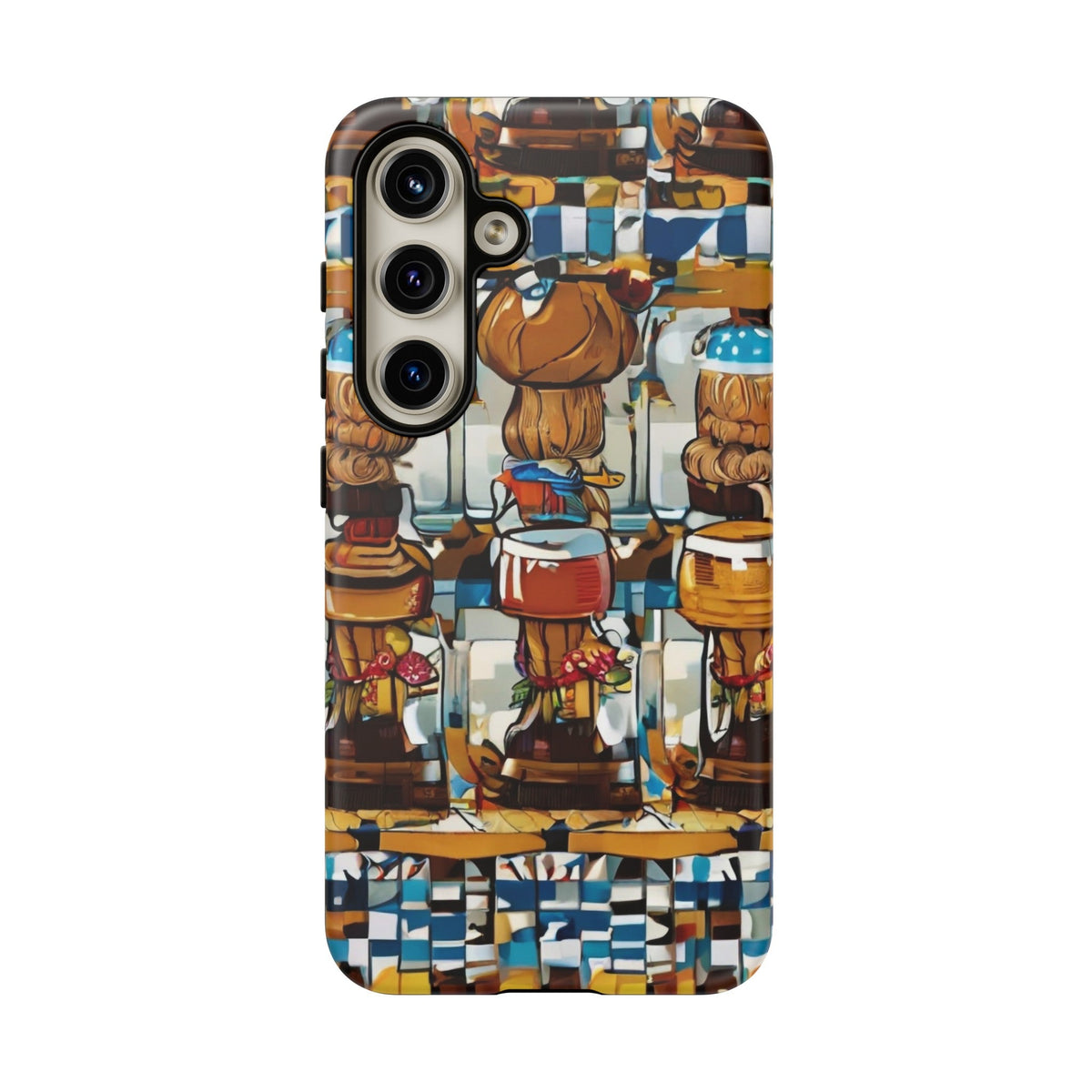 African Print Samsung Galaxy Tough Case Funky African