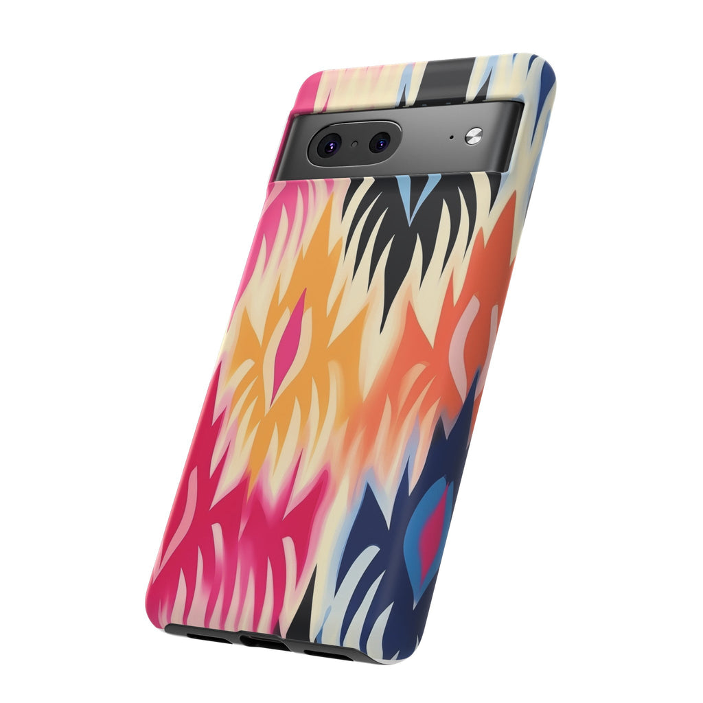 African Print Google Pixel Tough Case Funky African