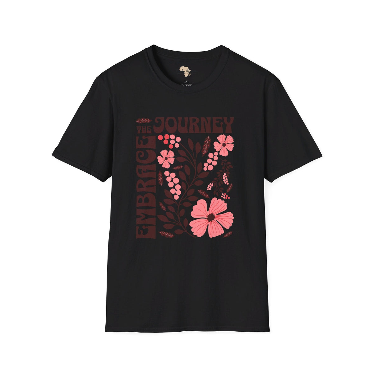 Embrace the journey unisex softstyle tee Funky African