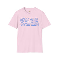 Somalia text unisex softstyle tee