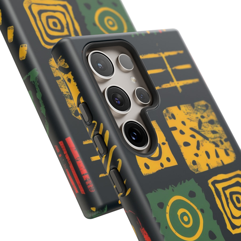 African Print Samsung Galaxy Tough Case Funky African