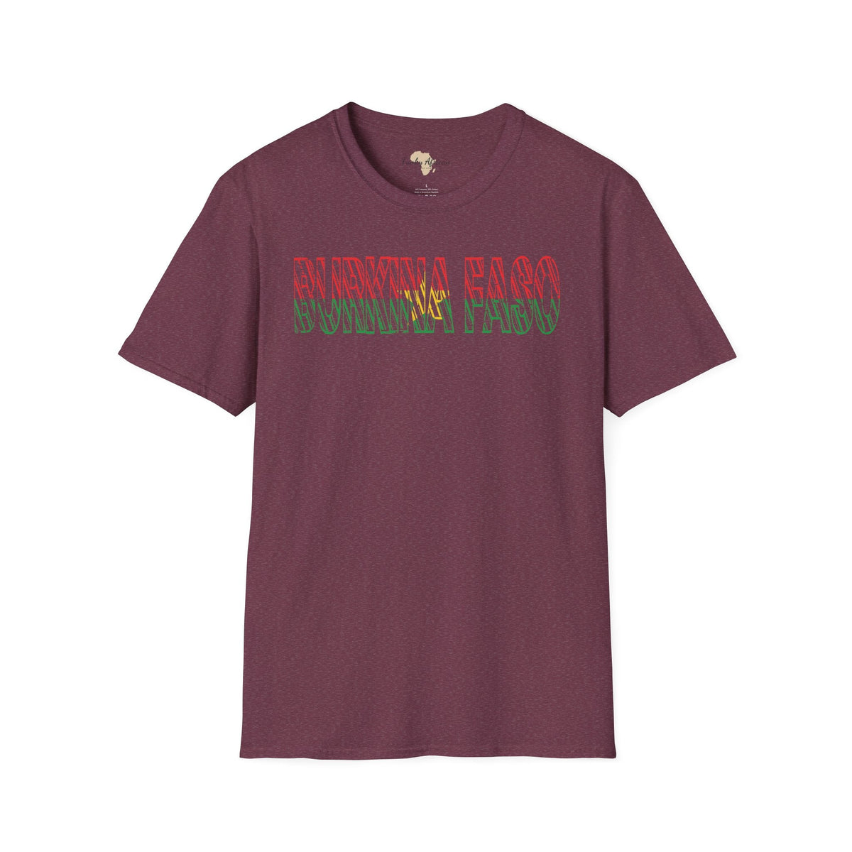 Burkina Faso text unisex softstyle tee Funky African