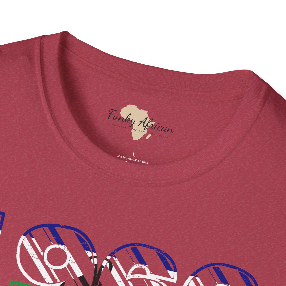Lesotho year unisex softstyle tee Funky African
