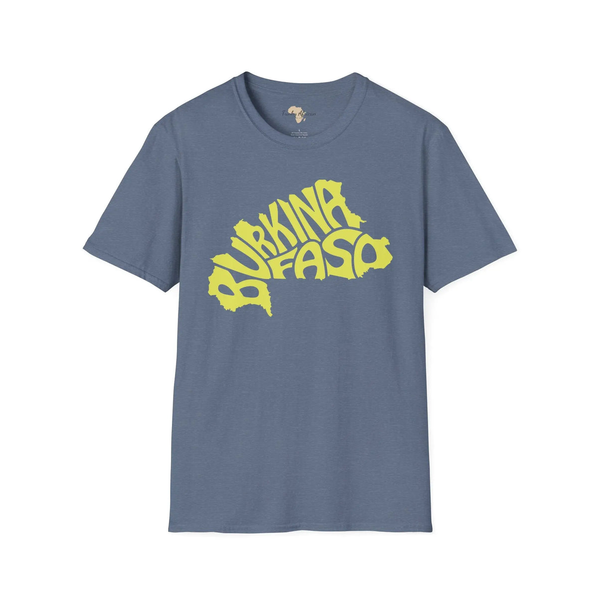 Burkina Faso cut unisex softstyle tee Funky African