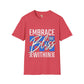 Embrace the bliss within unisex tee