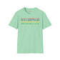 Mauritius text unisex softstyle tee