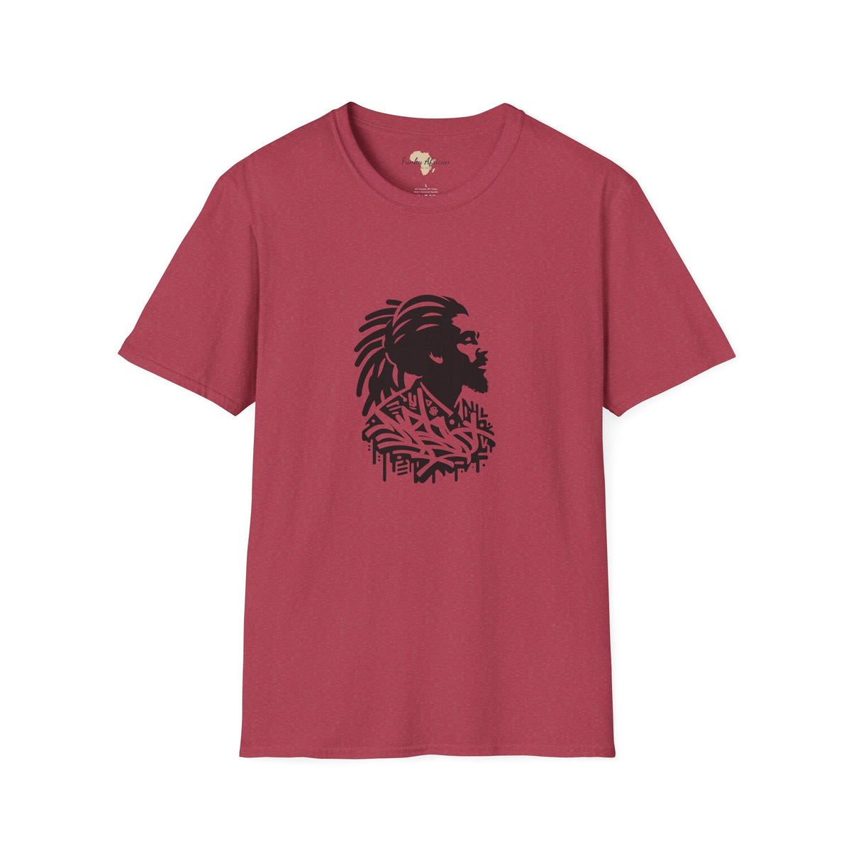 Funky graffiti unisex softstyle tee Funky African