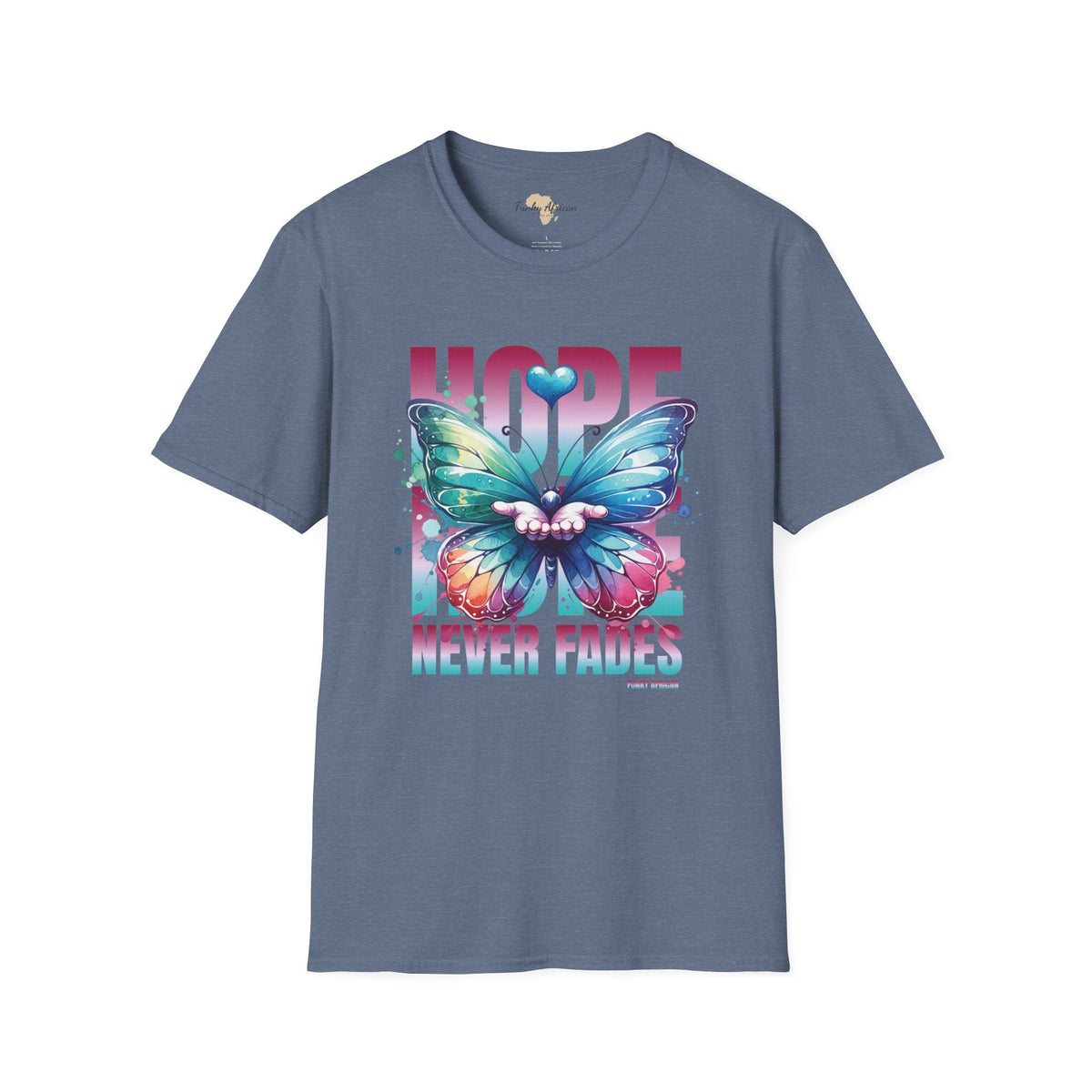 Hope never fails unisex softstyle tee Funky African