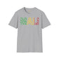Malian text unisex softstyle tee