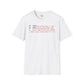Liberia text unisex softstyle tee