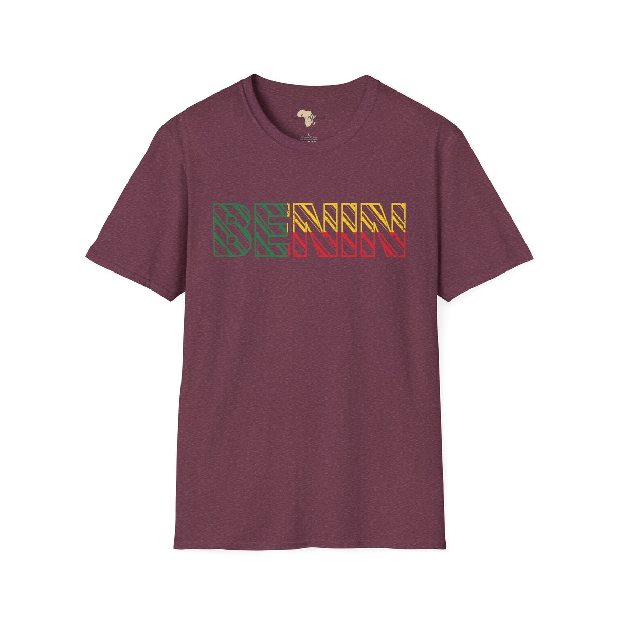 Benin text unisex softstyle tee Funky African
