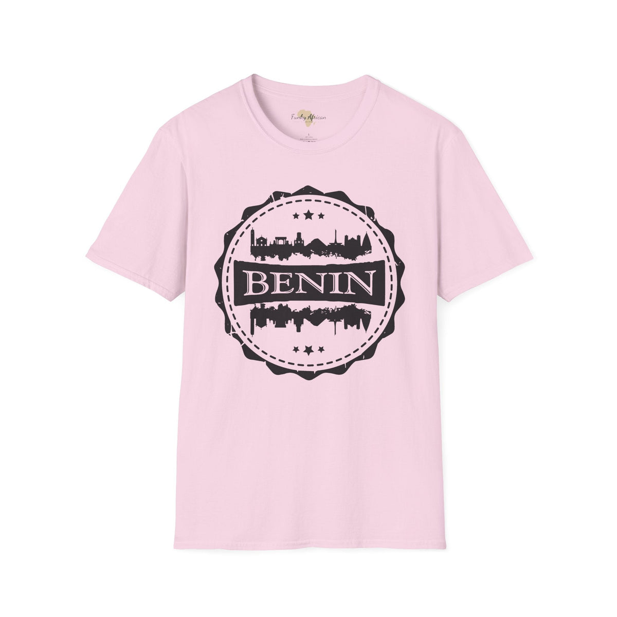 Benin Stamp unisex tee Funky African
