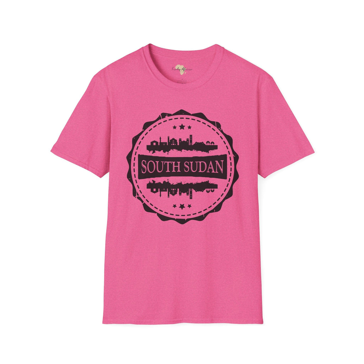 South Sudan Stamp unisex tee Funky African