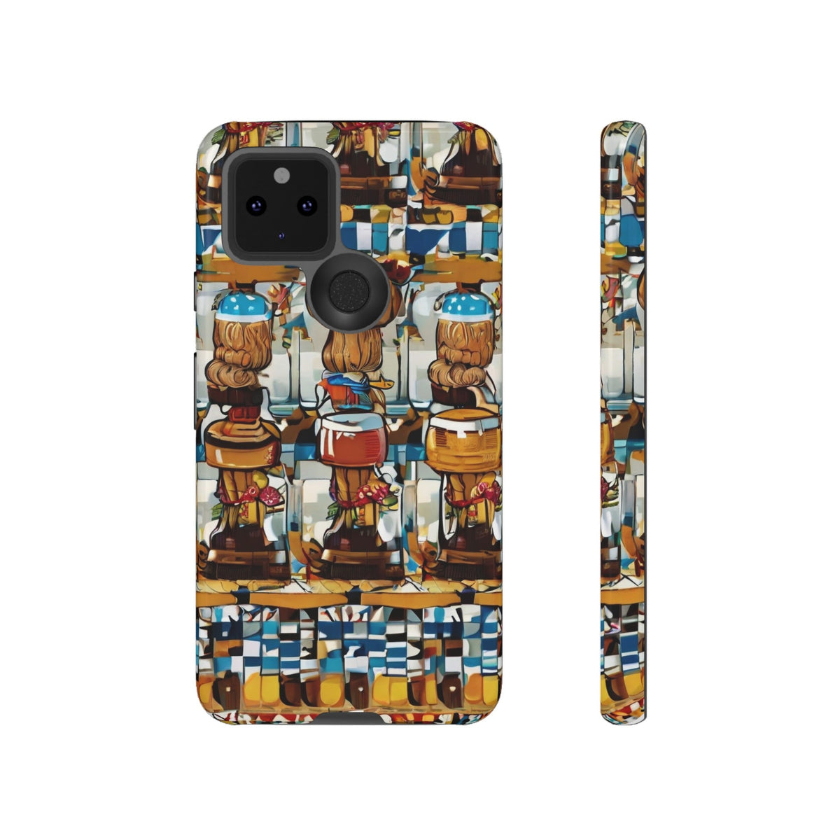 African Print Google Pixel Tough Cases Funky African