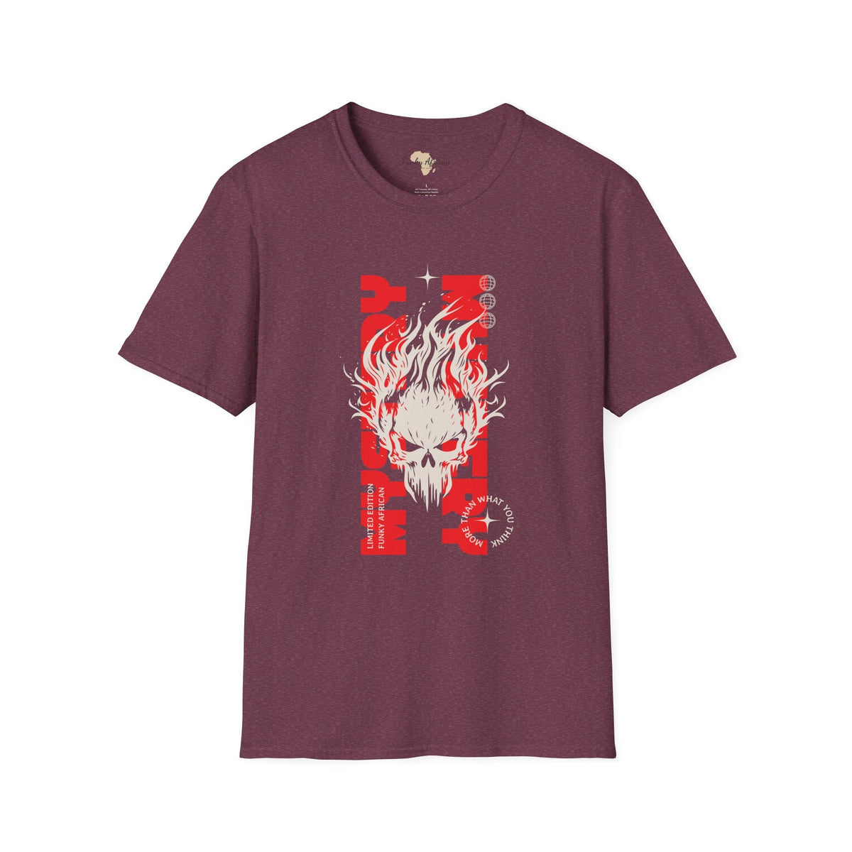 Mystery unisex softstyle tee Funky African