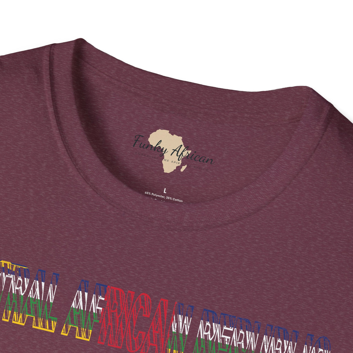 Central African Republic unisex softstyle tee Funky African