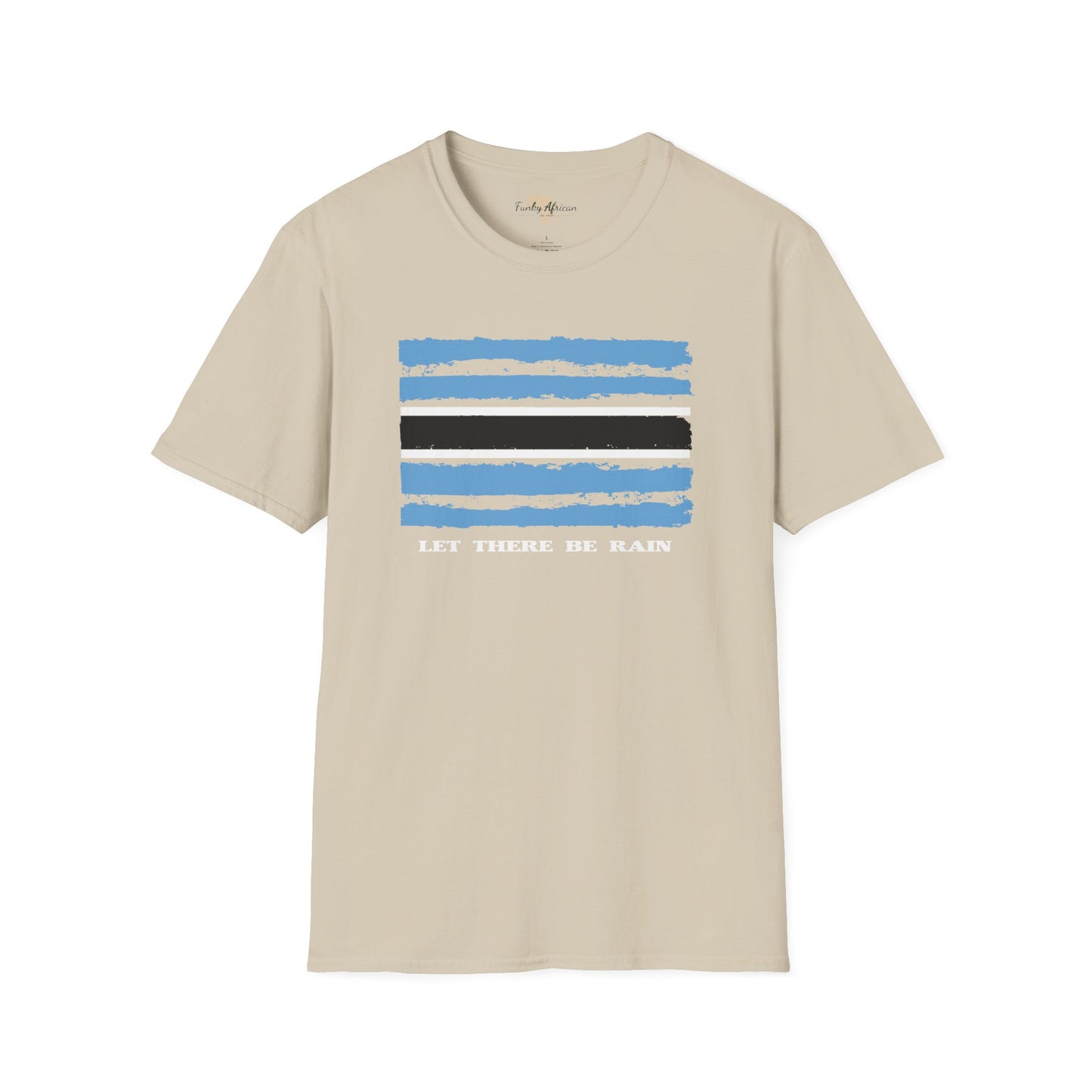 Botswana strip unisex softstyle tee