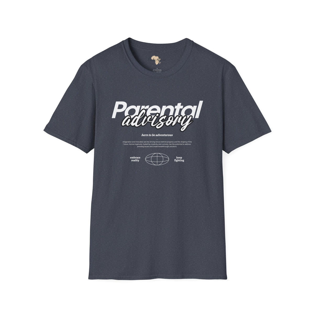 Parental Advisory unisex tee Funky African