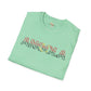 Angola text unisex softstyle tee
