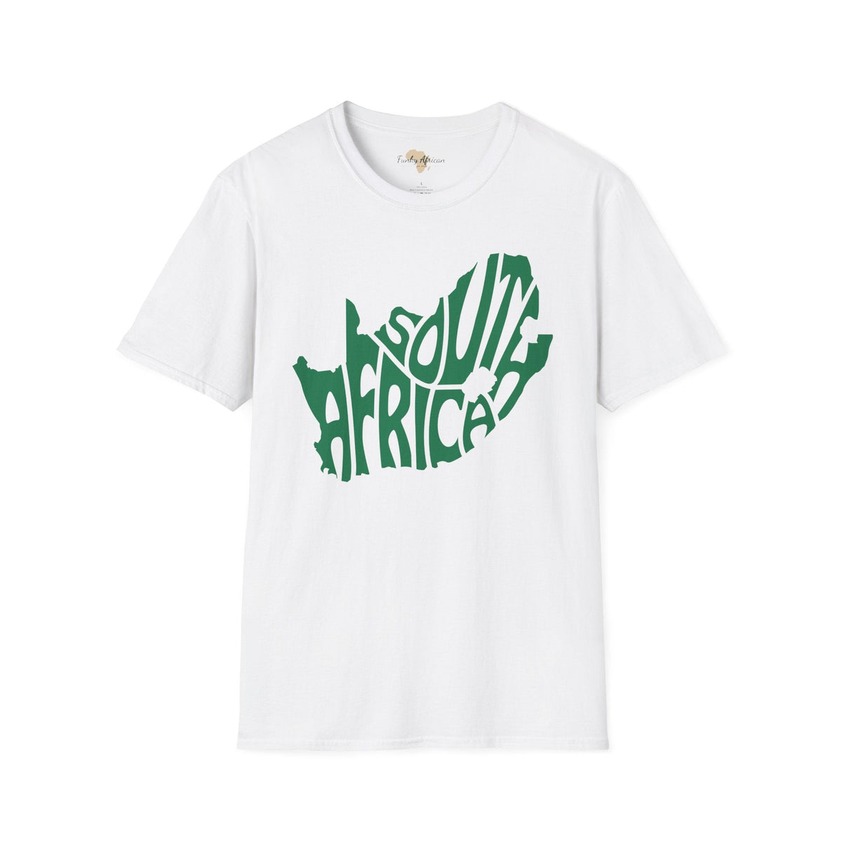 South Africa cut unisex softstyle tee Funky African