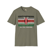 Kenya strip unisex softstyle tee