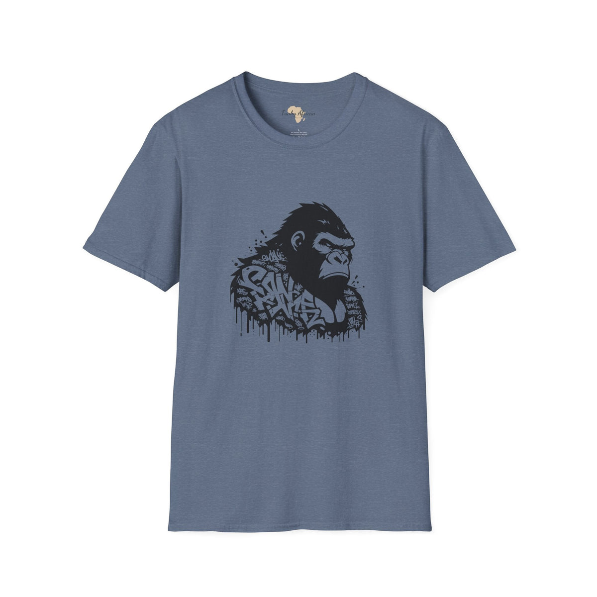 King Gong graffiti unisex softstyle tee Funky African