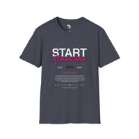 Just start unisex softstyle tee
