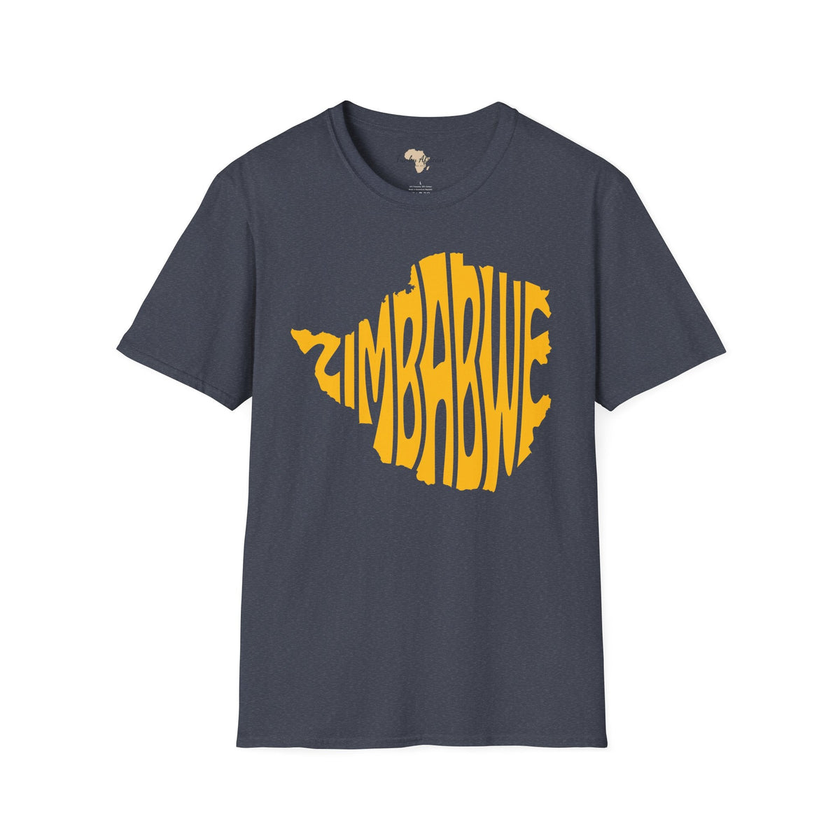 Zimbabwe cut unisex softstyle tee Funky African