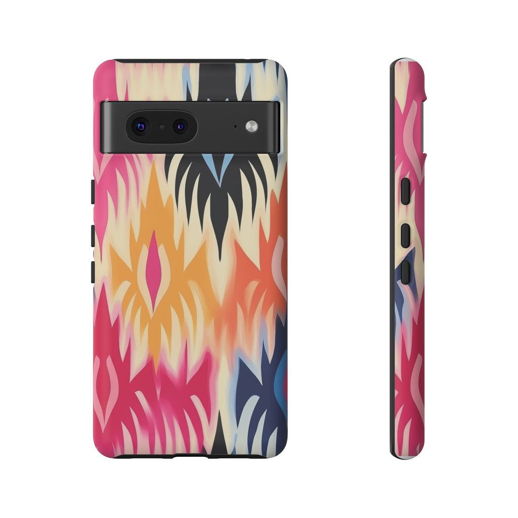 African Print Google Pixel Tough Case Funky African