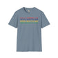 Mauritius text unisex softstyle tee