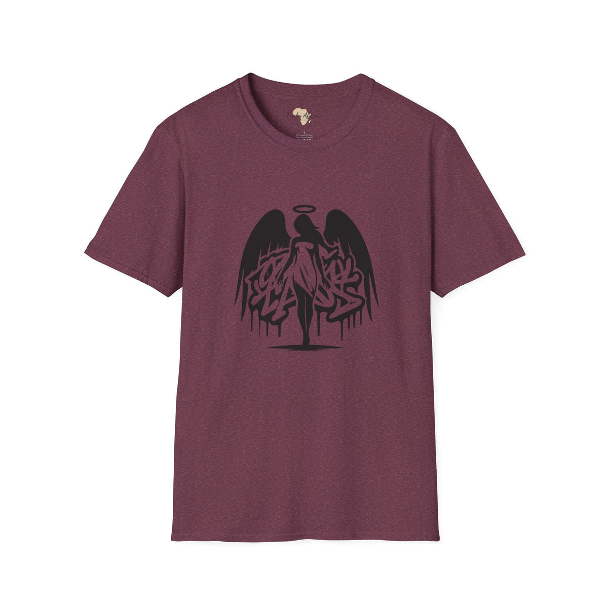 Angel graffiti unisex softstyle tee Funky African