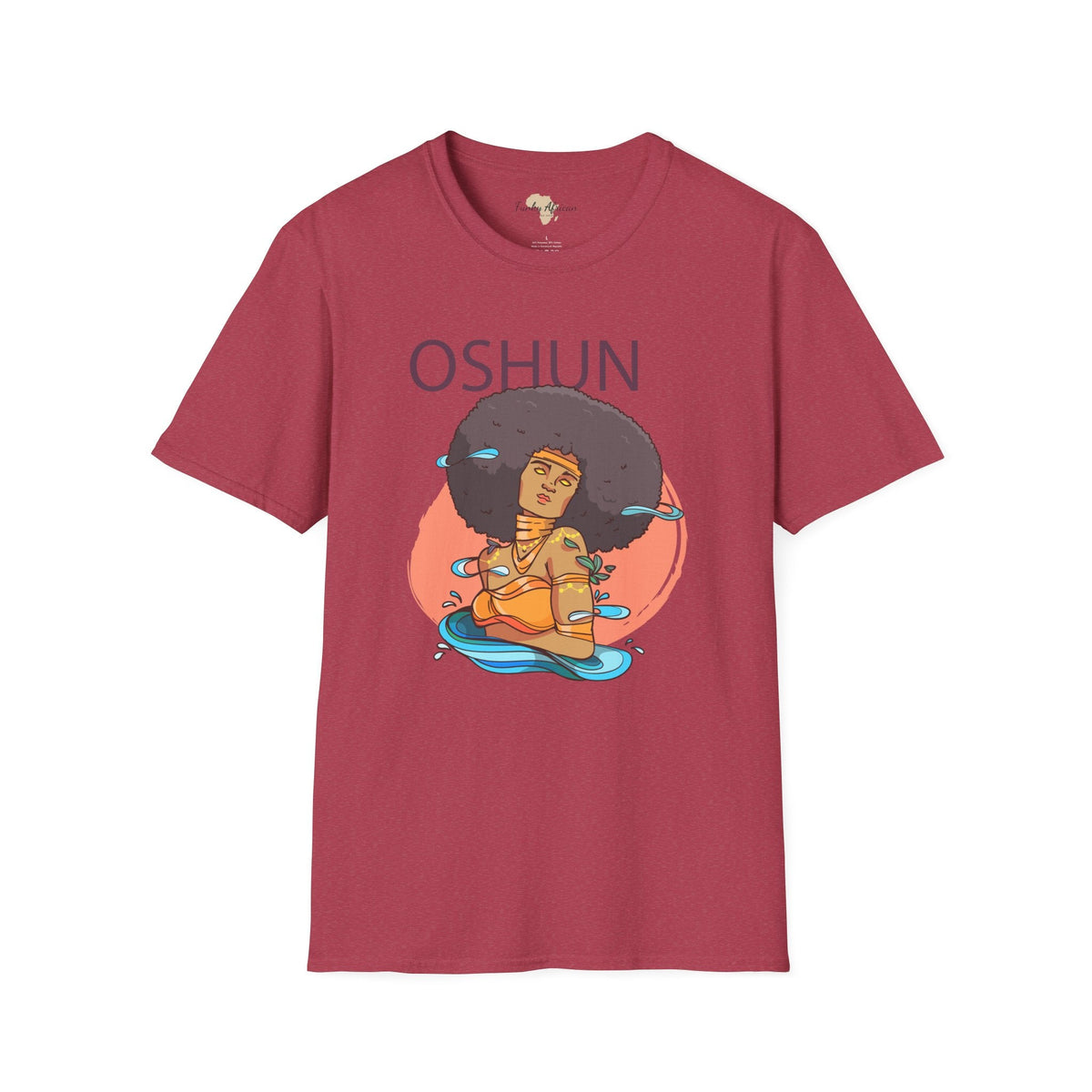 Oshun unisex softstyle tee Funky African