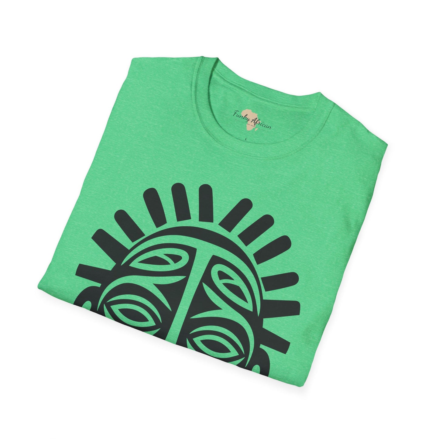 Aborigines graffiti unisex softstyle tee