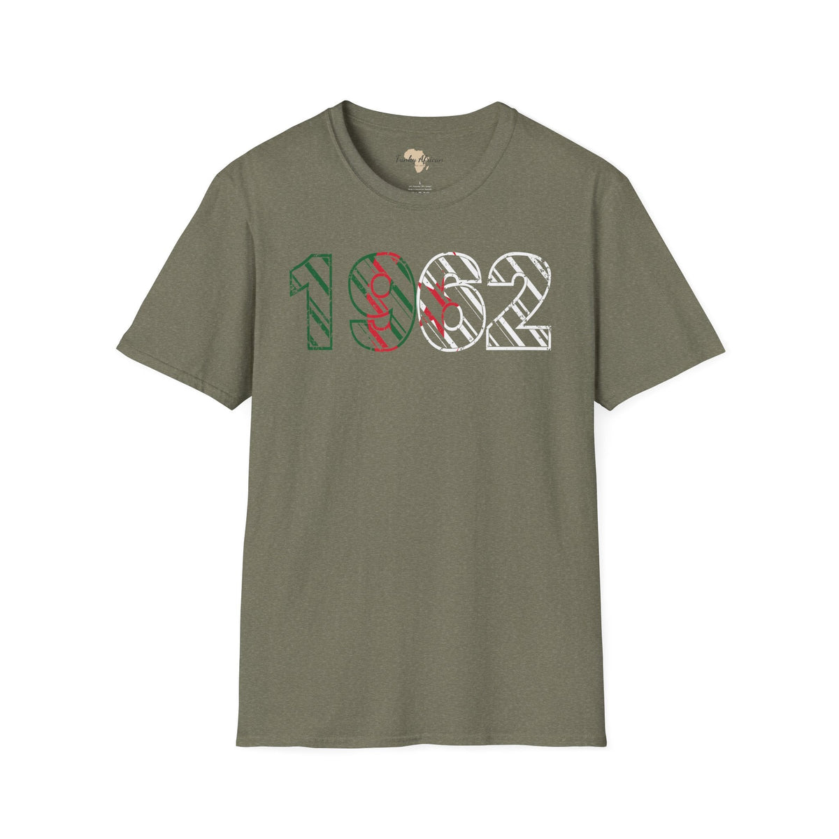 Algeria year unisex softstyle tee Funky African