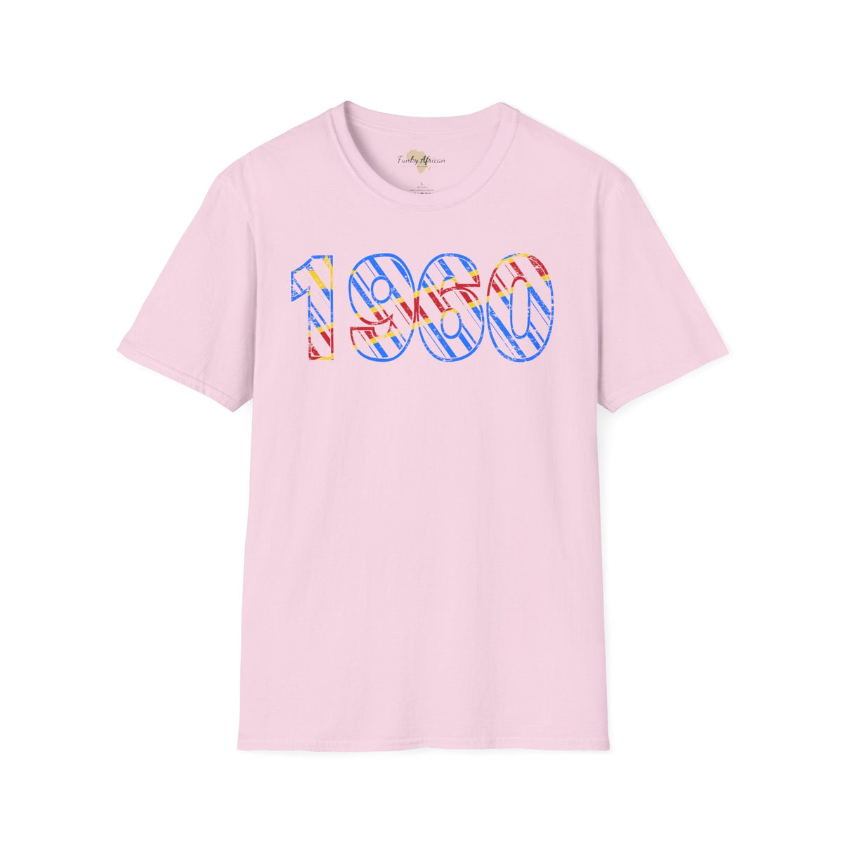 DR Congo year unisex softstyle tee Funky African