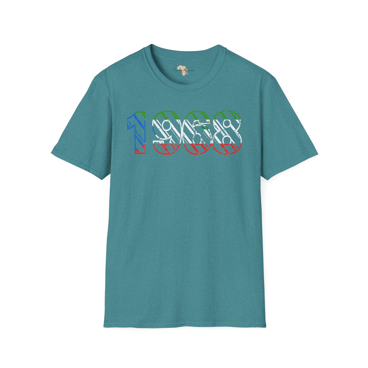 Equatorial Guinea year unisex softstyle tee Funky African