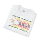 Zimbabwe text unisex softstyle tee