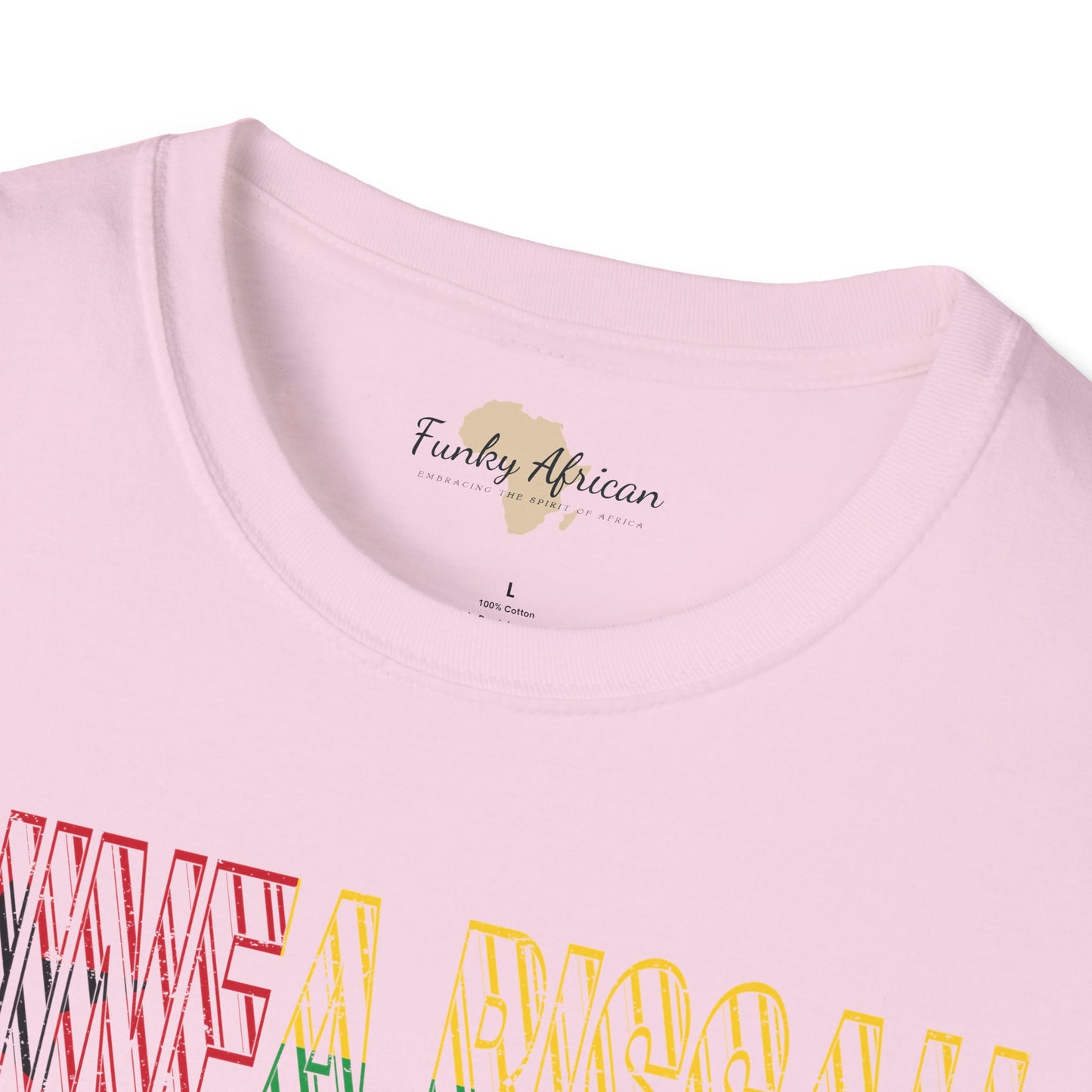 Guinea-Bissau text unisex softstyle tee