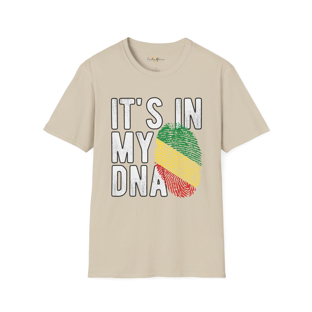 it's in my DNA unisex tee - Republic of the Congo Funky African