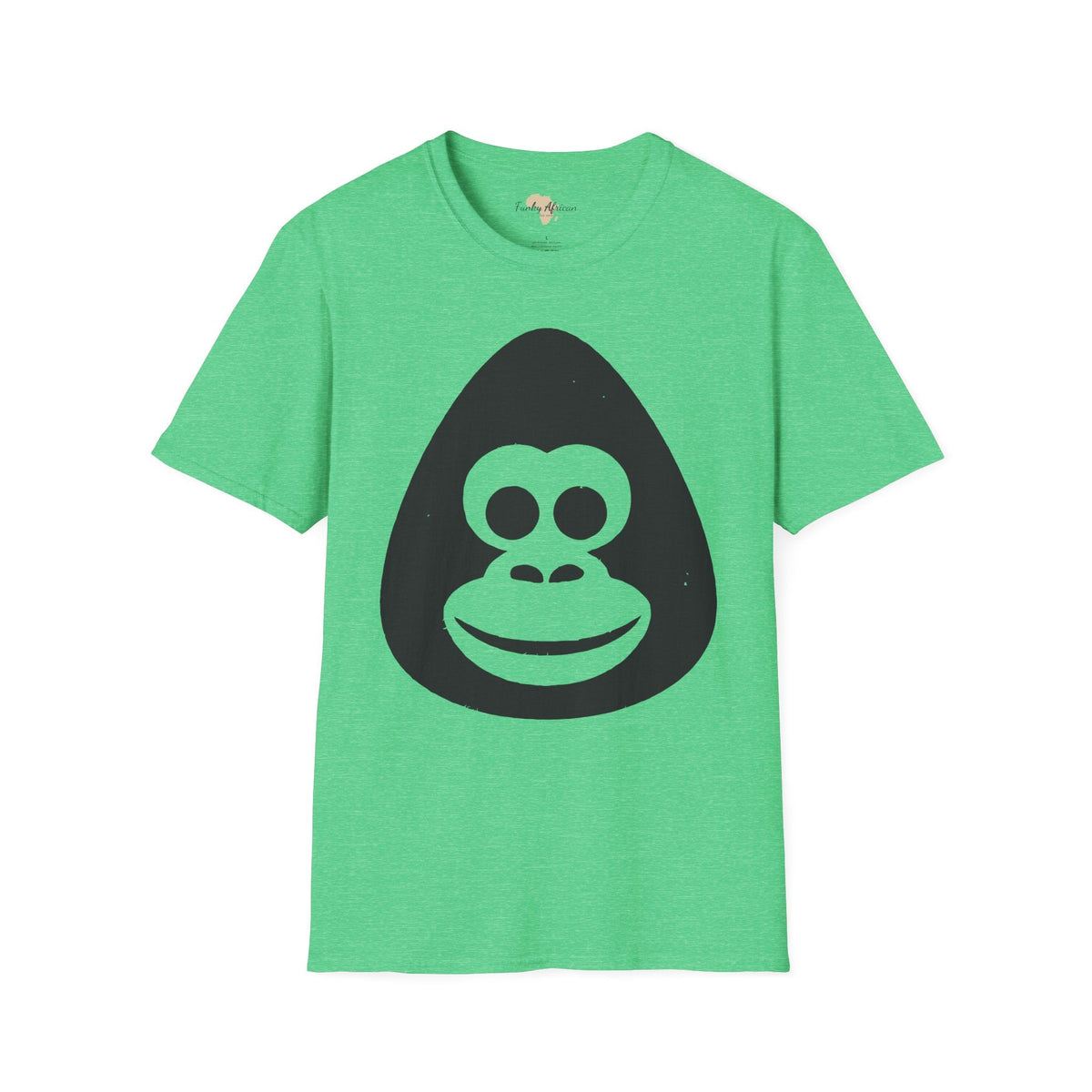 monkey graffiti unisex softstyle tee Funky African