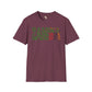 Zambia text unisex softstyle tee