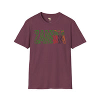 Zambia text unisex softstyle tee