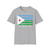 Djibouti strip unisex softstyle tee