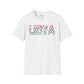 Libya text unisex softstyle tee