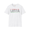 Libya text unisex softstyle tee