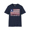 Liberia strip unisex softstyle tee